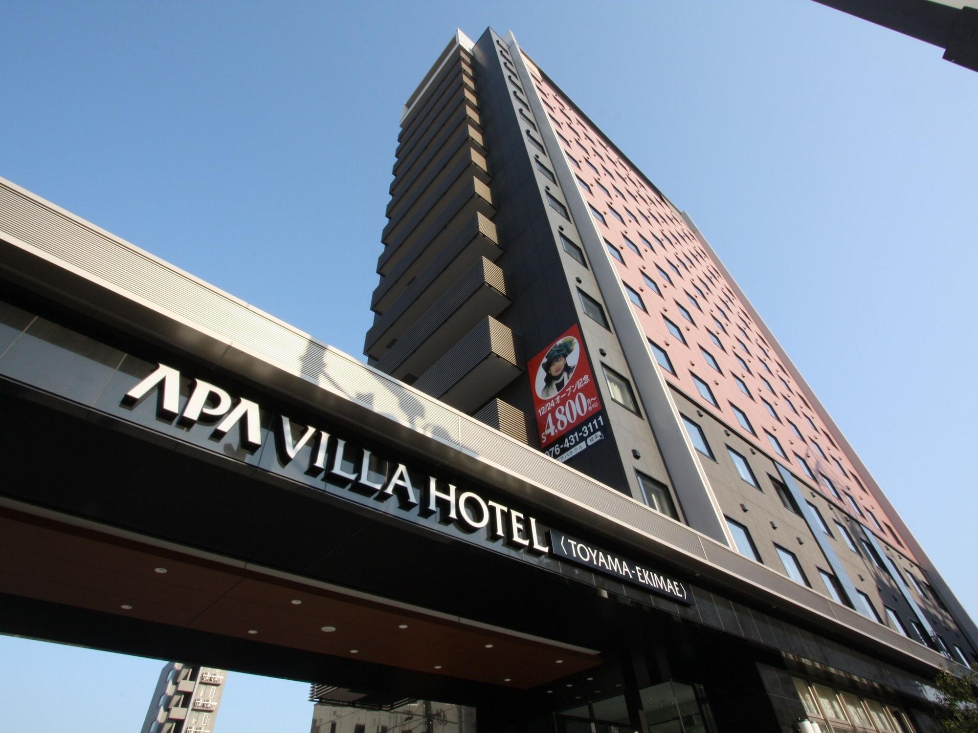 APA Villa Hotel Toyama-Ekimae Dış mekan fotoğraf